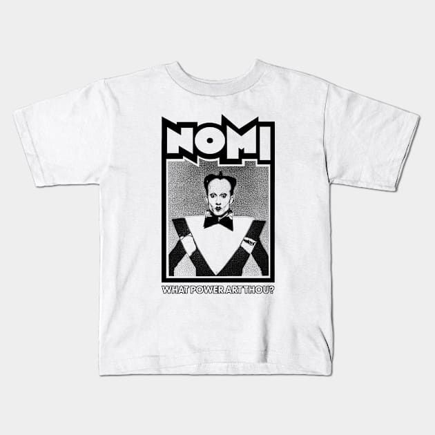 Klaus Nomi Kids T-Shirt by FrozenCharlotte